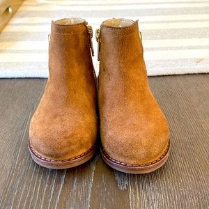 Faux Suede Ankle Bootie